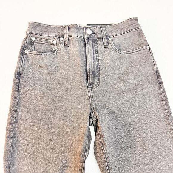 Madewell The Perfect Vintage Jean Charcoal Denim Size 27 - Picture 4 of 9